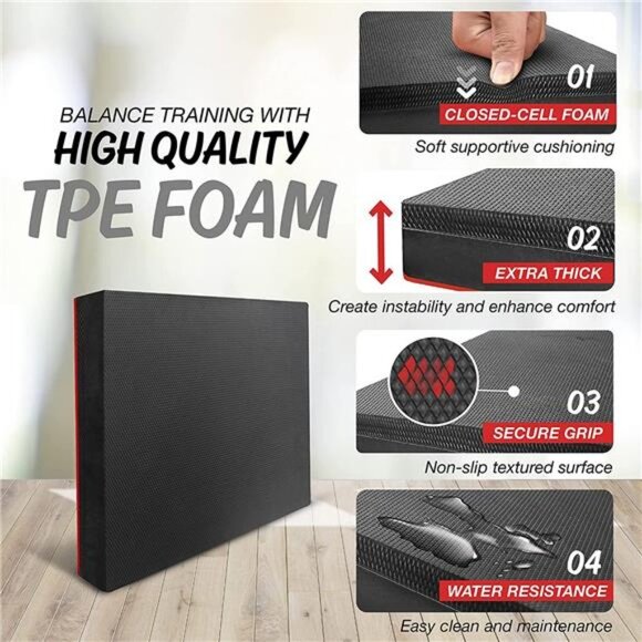Balance Pad for Physical Therapy and Fitness Workout Training, Suitable for Home - Picture 3 of 7
